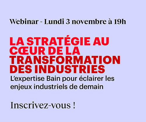 L'expertise Bain pour éclairer les enjeux industriels de demain