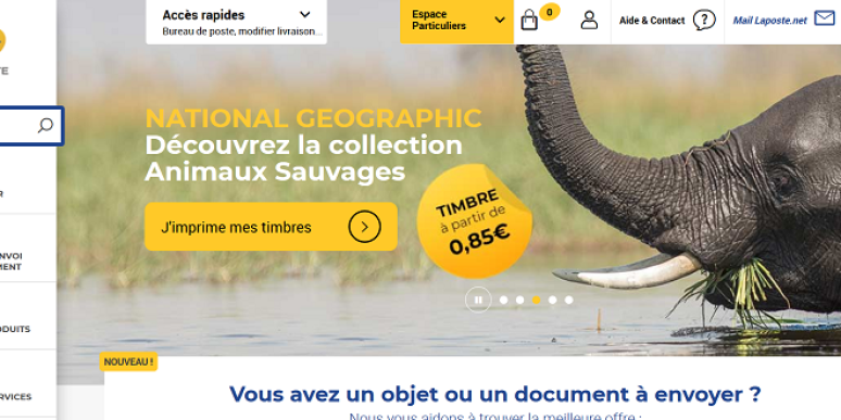 PMP derrière la refonte de laposte.fr