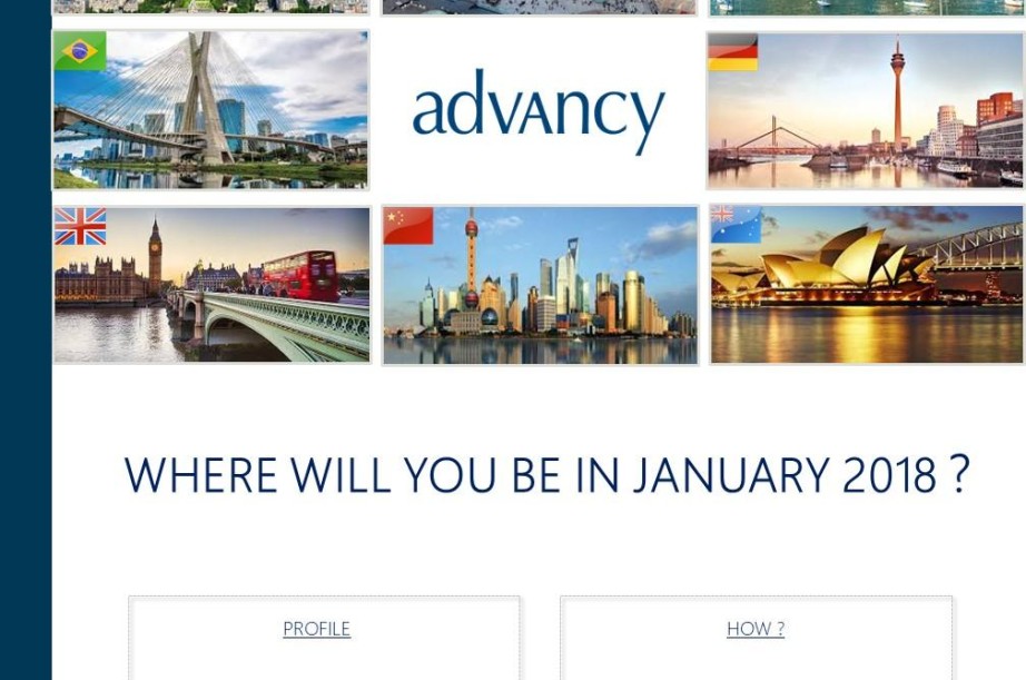 Advancy lance l'édition janvier 2018 de son "International Trainee Program"