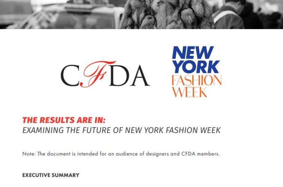 Le BCG prévoit la fin de la NY Fashion Week