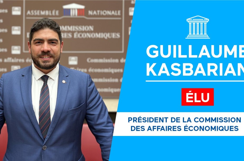 Assemblée nationale Guillaume Kasbarian élu président de la