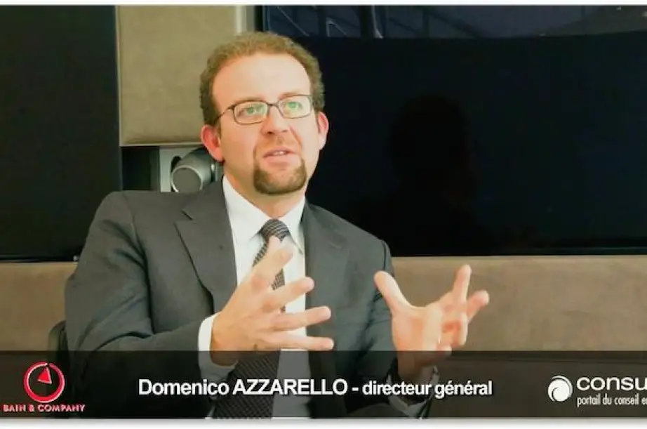 Interview vidéo de Domenico Azzarello, DG de Bain & Company France